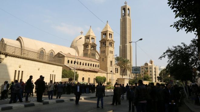 المسلم الحر تدين العمل الارهابي الذي طال احد الكنائس في القاهرة