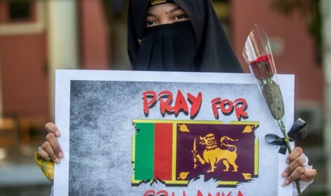 سازمان جهانی نفی خشونت: عملیات تروریستی بر ضد مردم بی دفاع سریلانکا را به شدت محکوم می کنیم