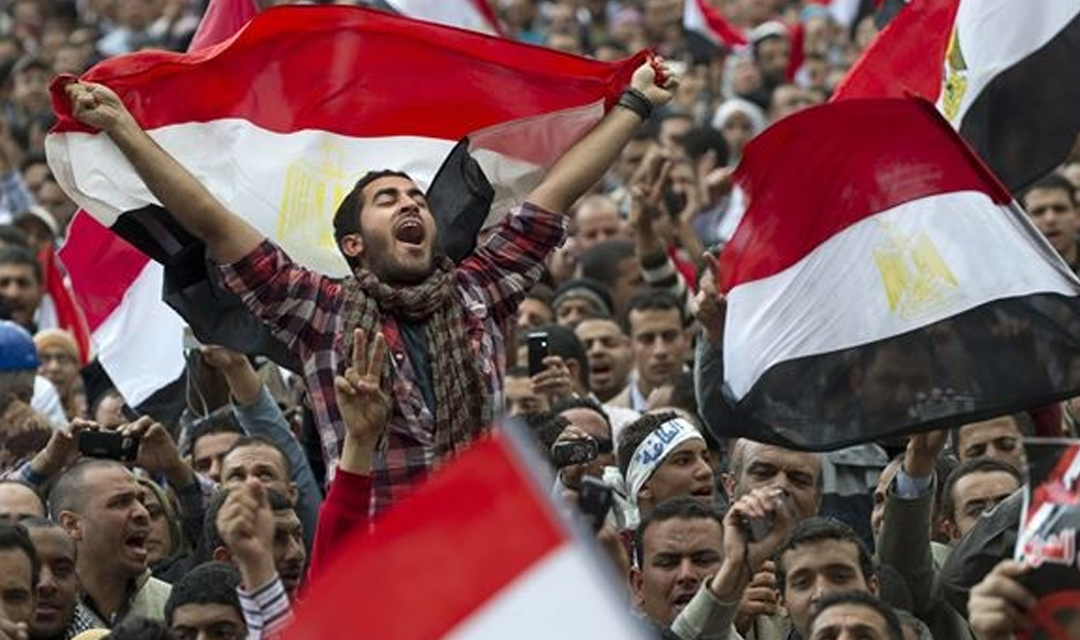 پیام سازمان جهانی نفی خشونت به مناسبت نهمین سالگرد انقلاب ۲۵ ژانویه مردم مصر